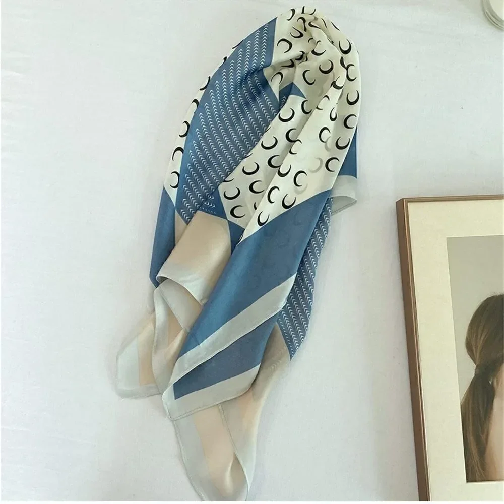 Blue Moon Silky Scarf